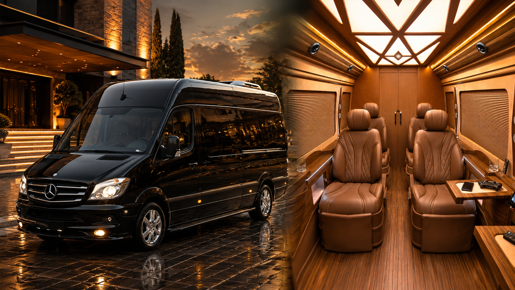 Sprinter Ultra VIP für bis zu 14 Personen